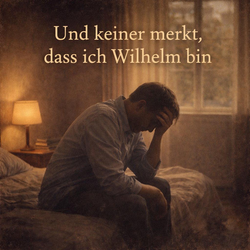 Und keiner merkt, dass ich Wilhelm bin